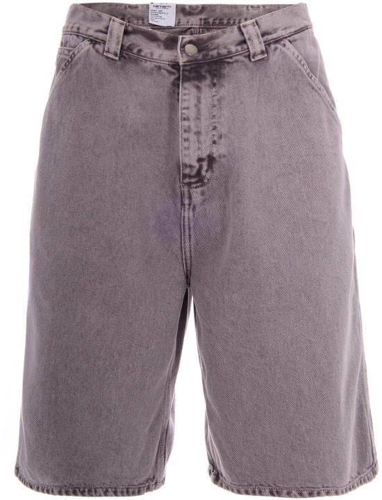 26SS 칼하트 WIP OG 싱글 니 쇼츠 I0364973IS5F LICHTGREY