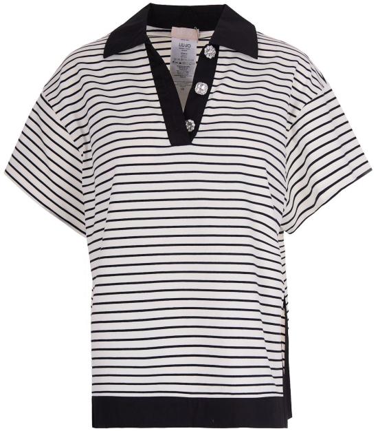 26SS 리우조 폴로 티셔츠 WA6495J4909P9442 WHITE
