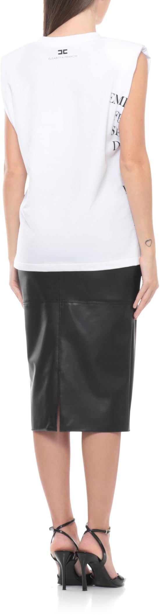 26SS 엘리자베타프랜치 스웨터 MA70P61E2270 WHITE - ELISABETTA FRANCHI