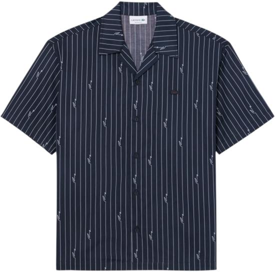 26SS 라코스테 반팔 셔츠 1000156 BLACK - LACOSTE