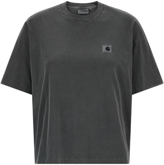26SS 칼하트 숏슬리브 넬슨 티셔츠 I03305189GD BLACK