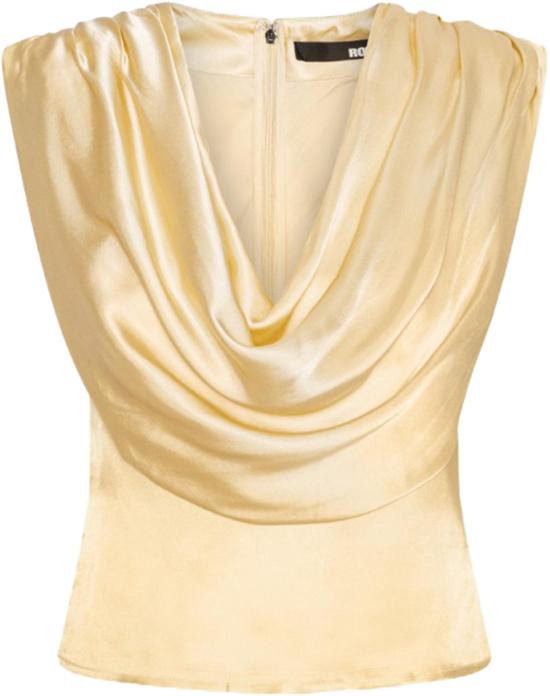 26SS 로테이트 민소매 티셔츠 1155531366 YELLOW