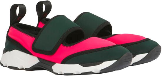 26SS 마르니 라이크라 메리 제인 스니커즈 SNZW020602P7613ZP079 DIVERS - MARNI