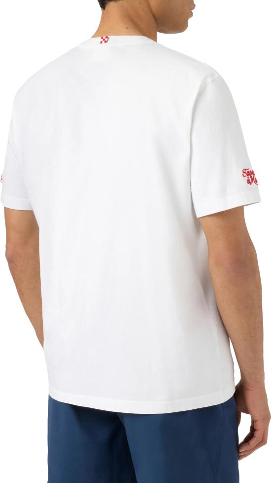 26SS 세인트바쓰 반팔 티셔츠 POT000104532L WHITE - MC2 SAINT BARTH