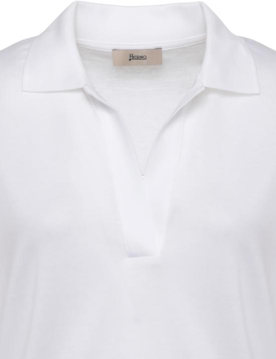 26SS 에르노 폴로 티셔츠 JPL00113D520561000 WHITE - HERNO