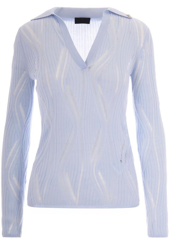 26SS 리우조 스웨터 CA6062MA77QP9580 LICHTBLUE