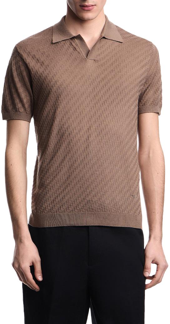 26SS 엠포리오 아르마니 스웨터 EM004307AF24573U6285 BROWN - EMPORIO ARMANI