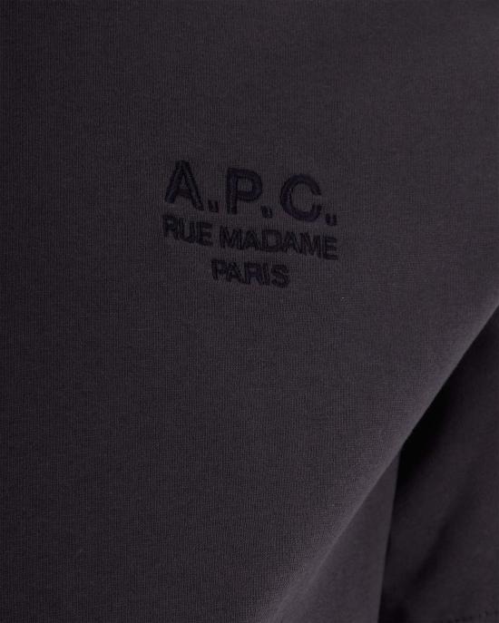 26SS 아페쎄 루 마담 스탠다드 티셔츠 COHBUM26388LKY BLACK - A.P.C.