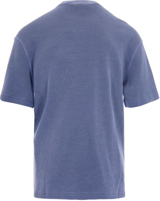 26SS 칼하트 숏슬리브 넬슨 와플 티셔츠 I0361853HXGD BLUE - CARHARTT