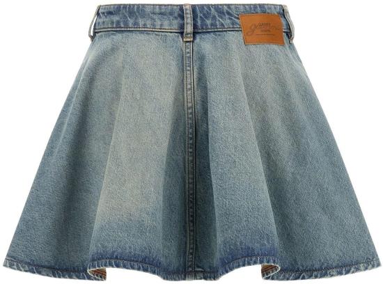 26SS 가니 틴트 리지드 데님 스커트 A1090088567 BLUE - GANNI