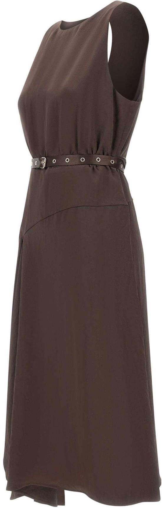 26SS 리우조 미디 원피스 CA6149T450AP9576 BROWN - LIU JO