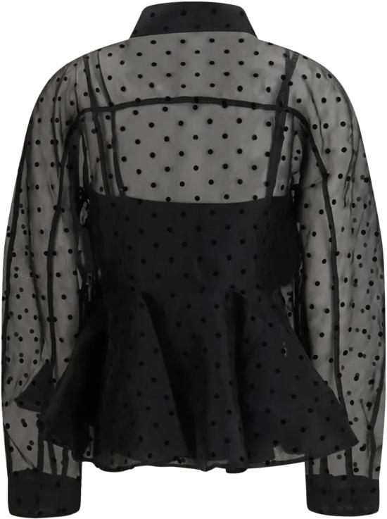 26SS 가니 블라우스 5715897010869 BLACK - GANNI