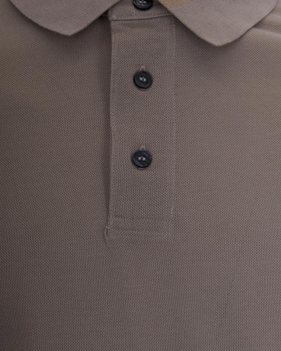 26SS 엠포리오 아르마니 폴로 티셔츠 EM005798AF12955U8049 TAUPE - EMPORIO ARMANI