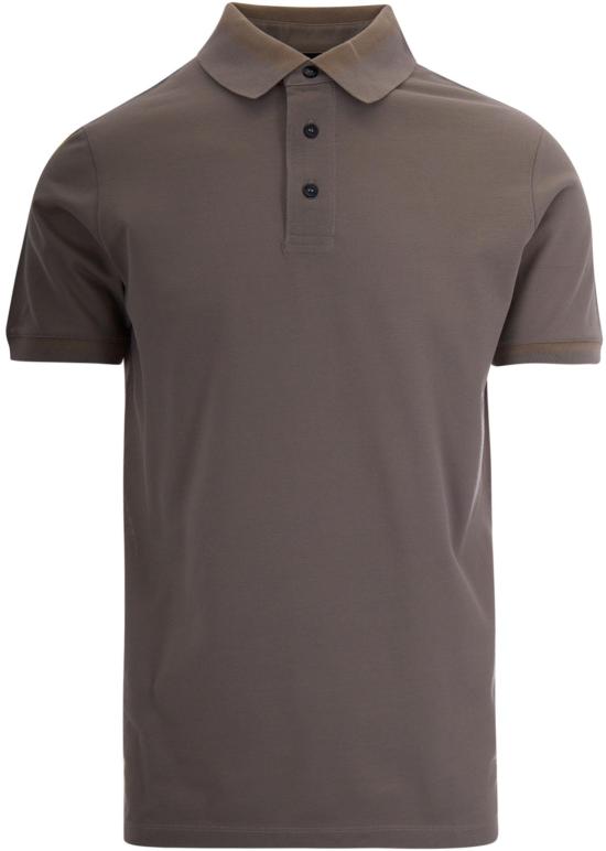 26SS 엠포리오 아르마니 폴로 티셔츠 EM005798AF12955U8049 TAUPE