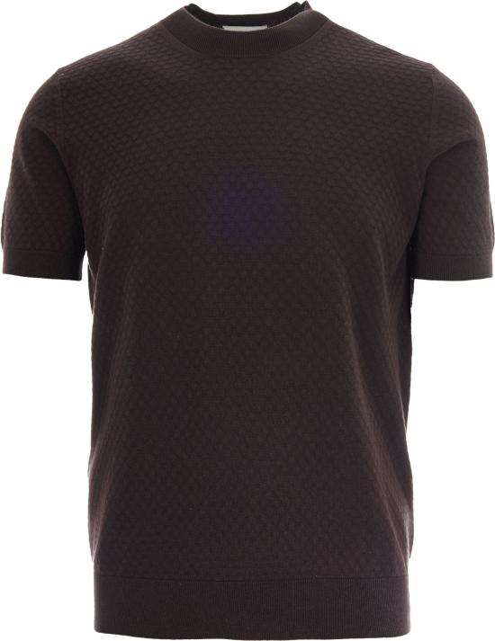 26SS 파올로페코라 반팔 티셔츠 A047F1002345 BROWN