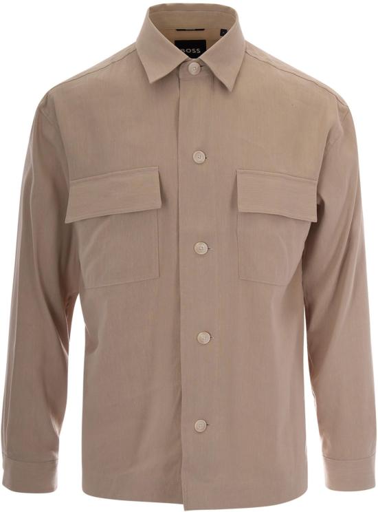 26SS 보스 긴팔 셔츠 50561419286 BEIGE