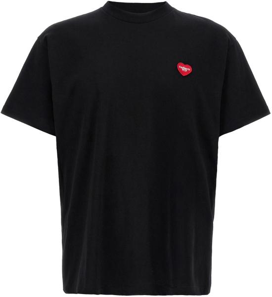 26SS 칼하트 반팔 티셔츠 I03520389XX BLACK