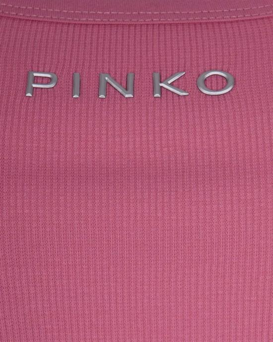 26SS 핑코 민소매 티셔츠 105511A338Q48 PINK - PINKO
