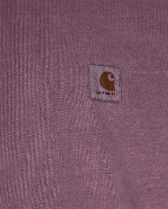 26SS 칼하트 숏슬리브 비스타 티셔츠 I03078033IGD PURPLE - CARHARTT