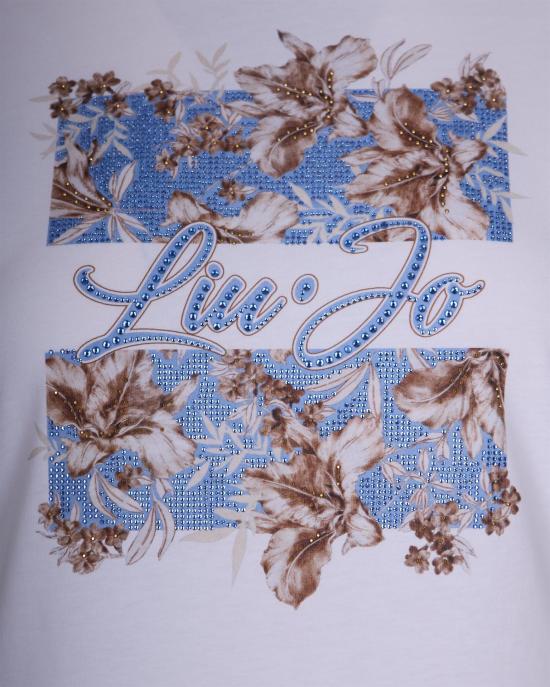 26SS 리우조 반팔 티셔츠 WA6493JS923P9600 WHITE - LIU JO