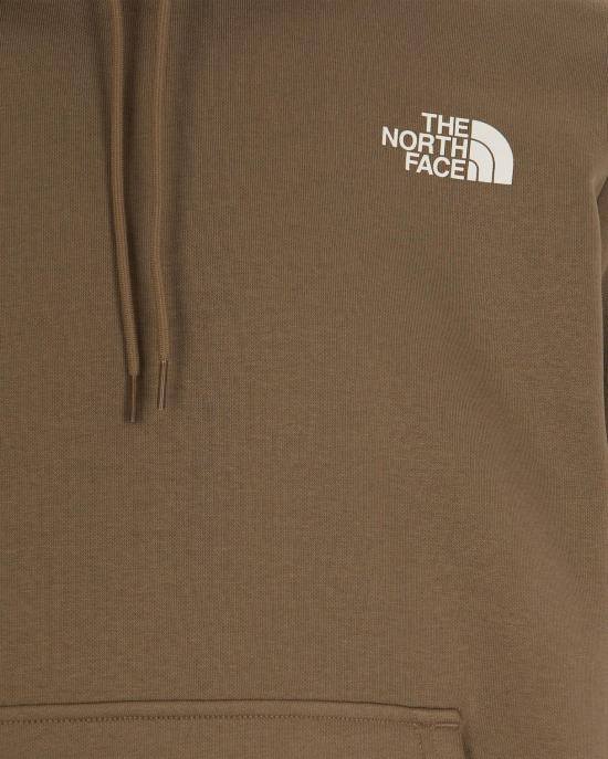 25FW 노스페이스 후드 티셔츠 NF0A89FCBOW1 BROWN - NORTH FACE