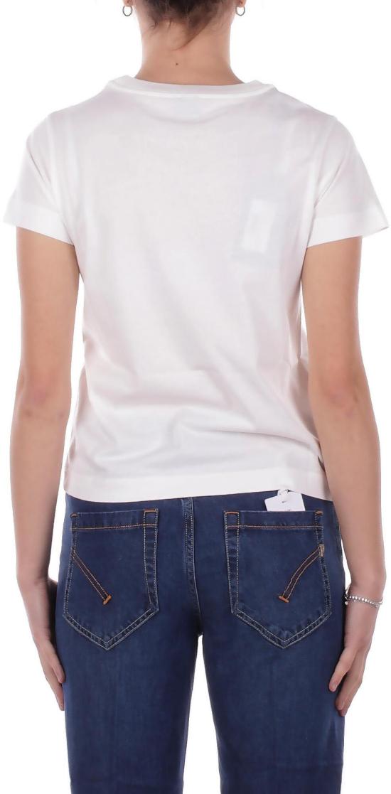 26SS 핑코 반팔 티셔츠 100373A34FZ05 WHITE - PINKO
