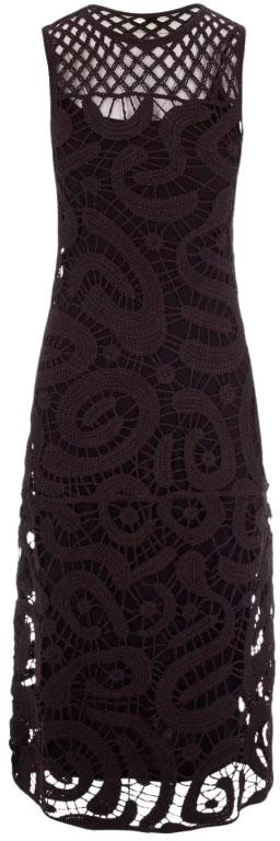 26SS 핑코 미디 원피스 106361A354M05 BROWN