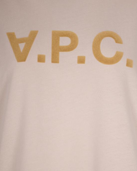 26SS 아페쎄 오버사이즈 그랜드 VPC 티셔츠 COHLRM26385AAD BEIGE - A.P.C.