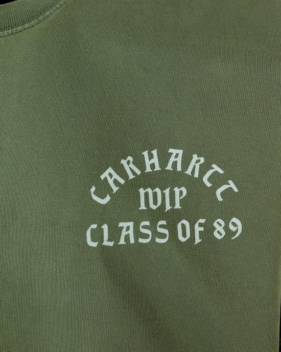 26SS 칼하트 반팔 티셔츠 I03318225DGD DONKERGREEN - CARHARTT