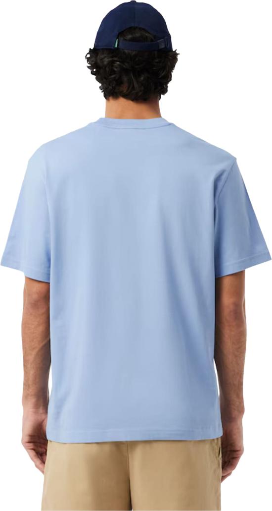 26SS 라코스테 반팔 티셔츠 TH731861BLAUW BLUE - LACOSTE