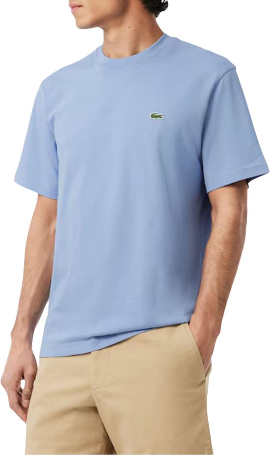 26SS 라코스테 반팔 티셔츠 TH731861BLAUW BLUE - LACOSTE