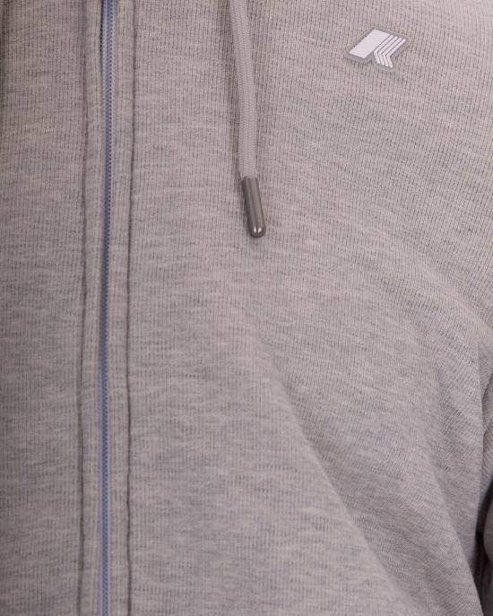 26SS 까웨 후드 티셔츠 K31364WAHZ LICHTGREY - K-WAY