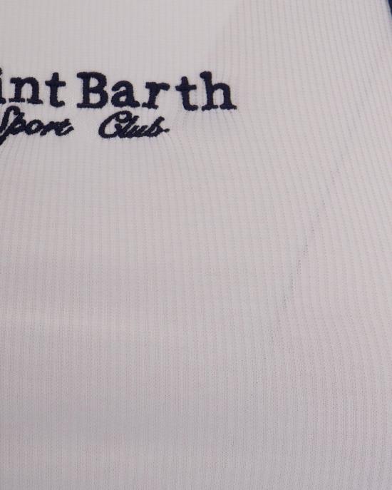 26SS 세인트바쓰 민소매 티셔츠 AAD00101590L WHITE - MC2 SAINT BARTH