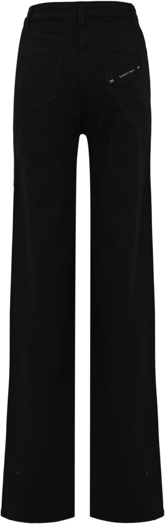 26SS 엘리자베타프랜치 데님 팬츠 PJ23N61E2110 BLACK - ELISABETTA FRANCHI