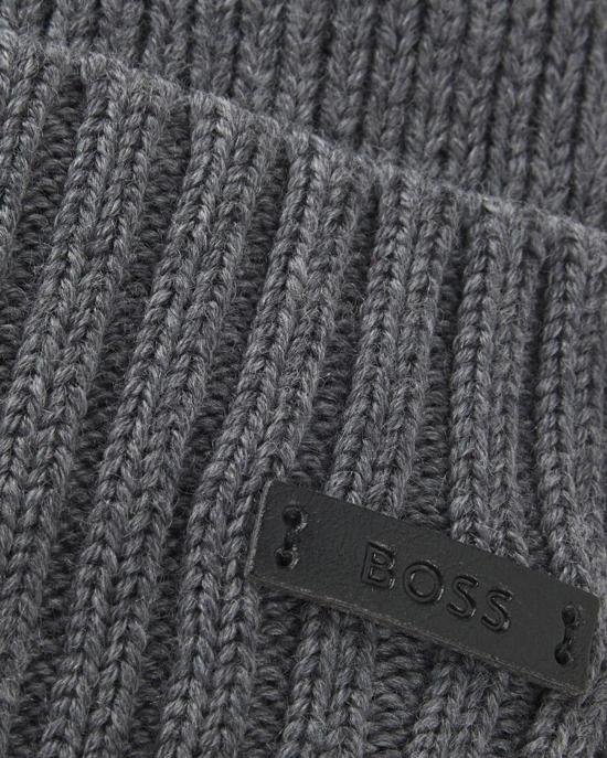 25FW 보스 비니 50495306030 GREY - BOSS