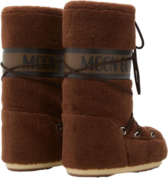 25FW 문부츠 아이콘 플리스 부츠 1403080M004 BROWN - MOON BOOT