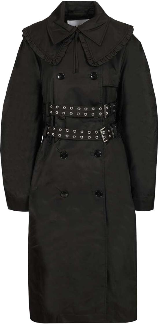 26SS 가니 코트 A1010075099 BLACK
