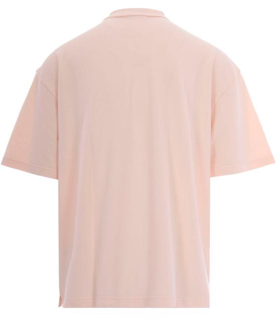 26SS 메종키츠네 폭스 헤드 오버사이즈 폴로 티셔츠 PM00211KP00010448 PINK - MAISON KITSUNE