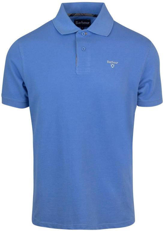 26SS 바버 폴로 티셔츠 MMML0012BL95 BLUE