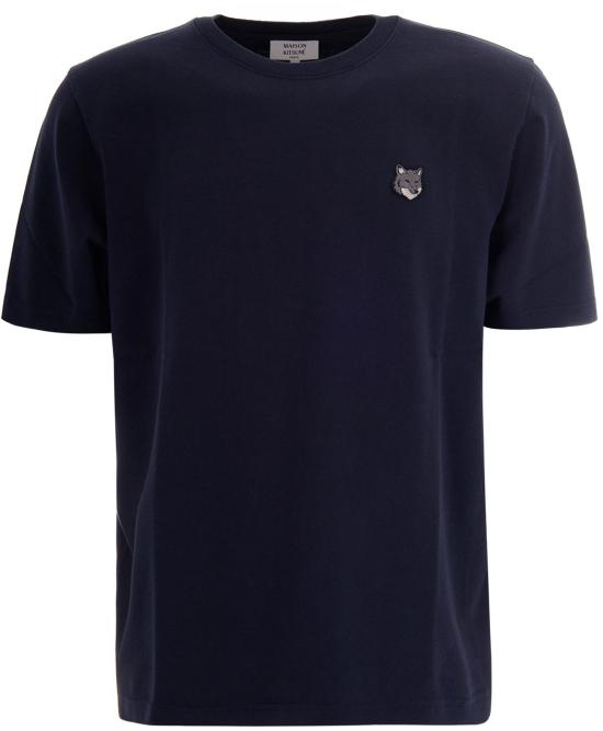 26SS 메종키츠네 폭스 헤드 컴포트 티셔츠 PM00108KJ70250413 NAVY