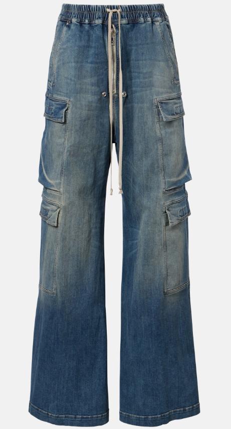 26SS 릭 오웬스 데님 팬츠 DS01F4324SDWB 06 WASHED INDIGO