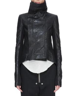 26SS 릭 오웬스 가죽 자켓 RP01F6743LBE 09 BLACK