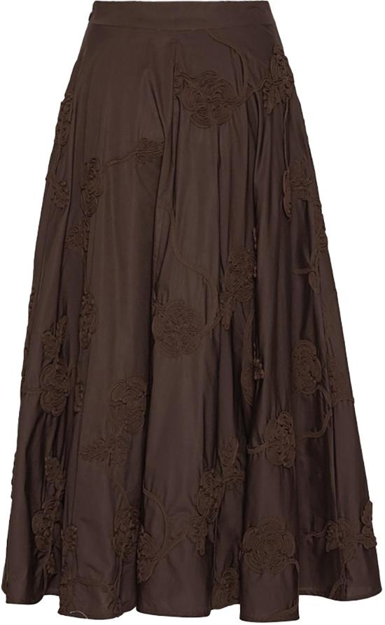 26SS 로테이트 롱 스커트 1151001667 BROWN - ROTATE