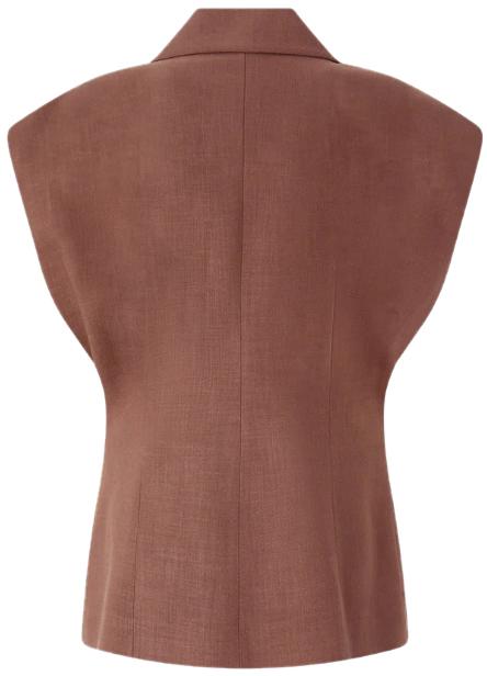 26SS 핑코 베스트 106509A2W6L78 BROWN - PINKO