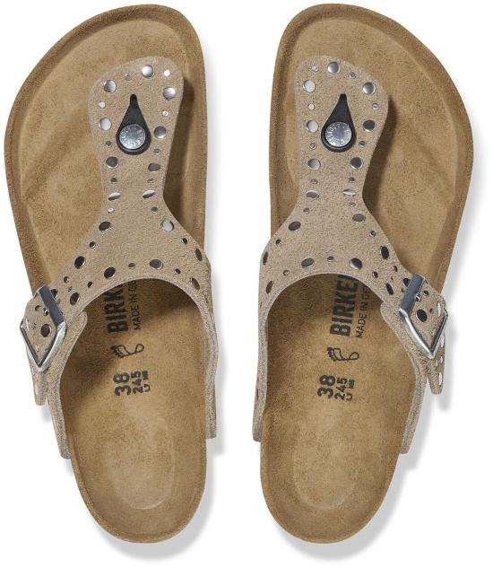 26SS 버켄스탁 뮬/슬리퍼 1029388GIZEHRIVETTAUPE - BIRKENSTOCK