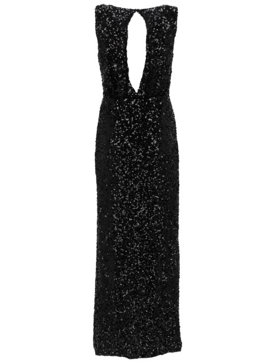  파로쉬 롱 원피스 D725243 PARIS013 BLACK - PAROSH