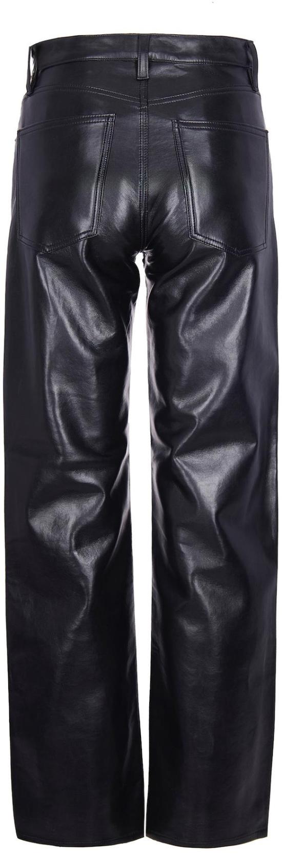 26SS 에이골디 가죽 팬츠 A3001285DETOX BLACK - AGOLDE