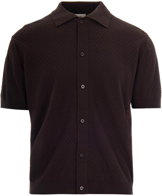 26SS 파올로페코라 폴로 티셔츠 8057713294587 BROWN