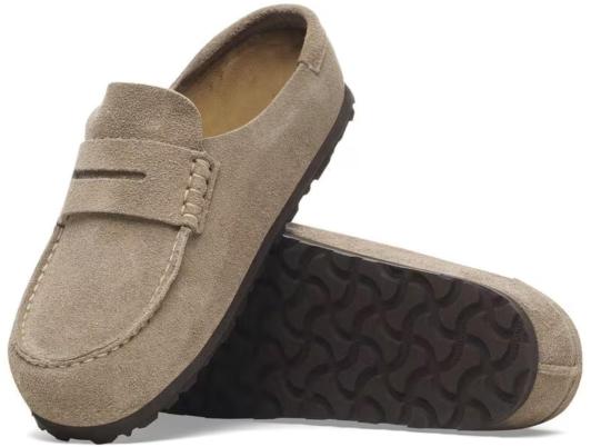  버켄스탁 네이플스 랩드 스웨이드 레더 1029710 TAUPE - BIRKENSTOCK