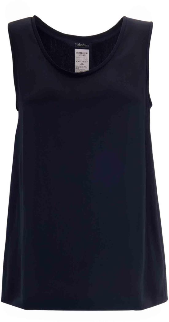 26SS 막스마라 민소매 티셔츠 2619161023600SMMESTRI005 NAVY